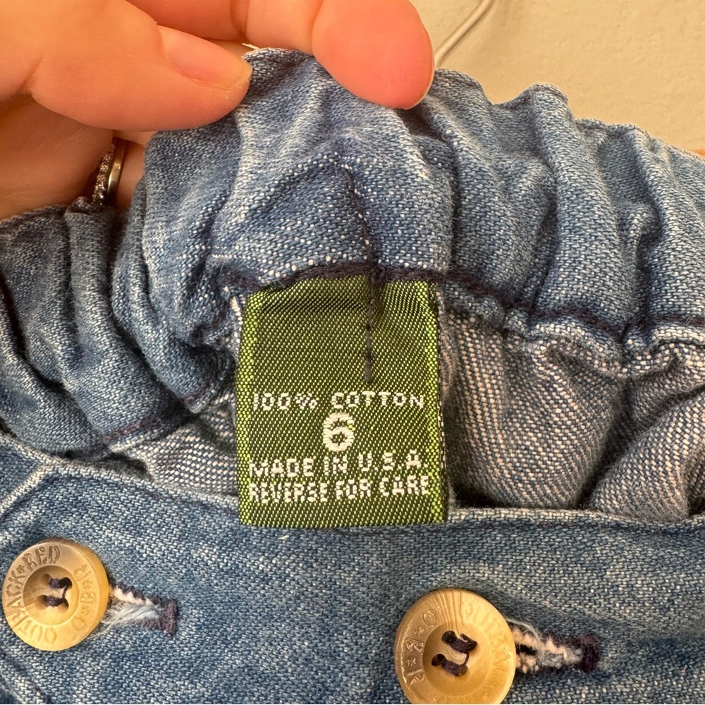 Vintage Denim Maxi Skirt - Picture 6 of 6